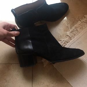 madewell asher boot suede